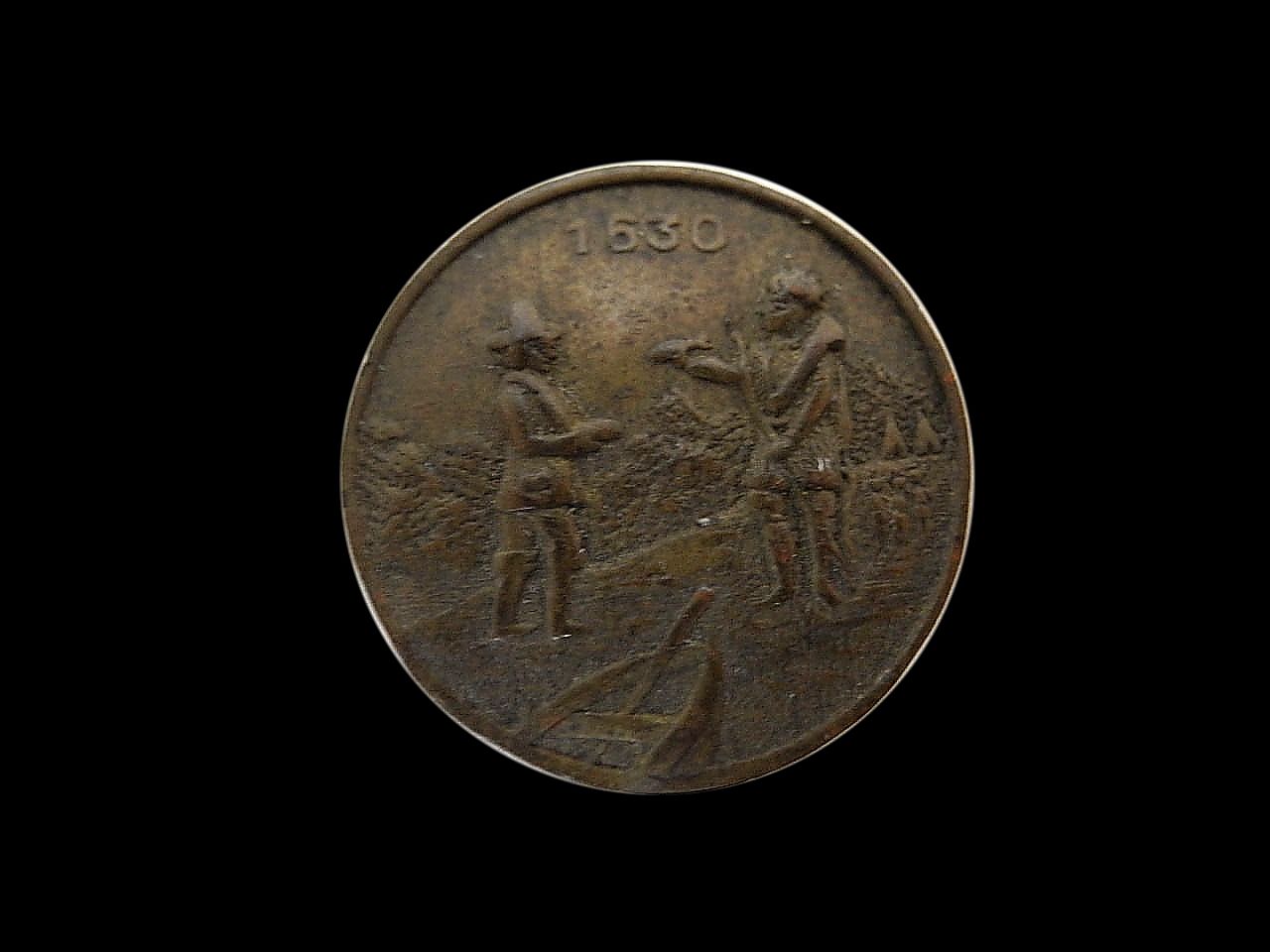 1630 Massachusetts Bay Colony token/medal/seal? Need help please